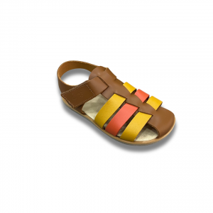 Sandalia Cangrejera Cuero 180-li - Flexi Nens
