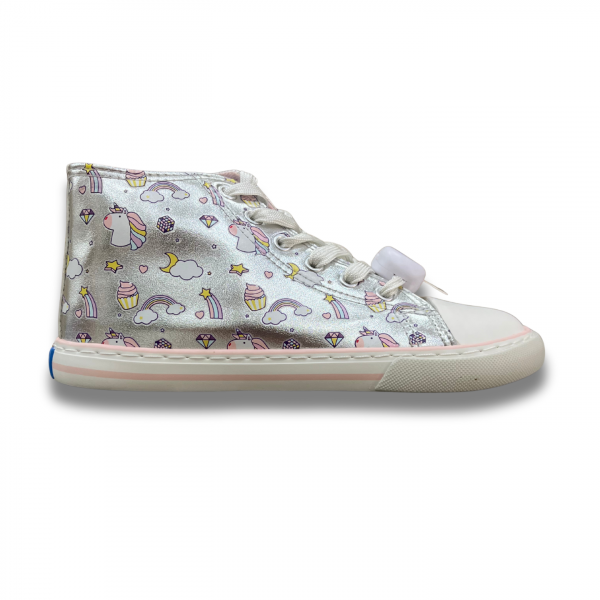 Zapatillas Glist Silver con luces - Mustang - Imagen 2
